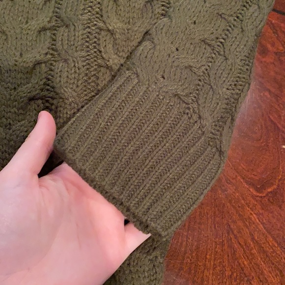 Green sweater dress - Picture 4 of 4